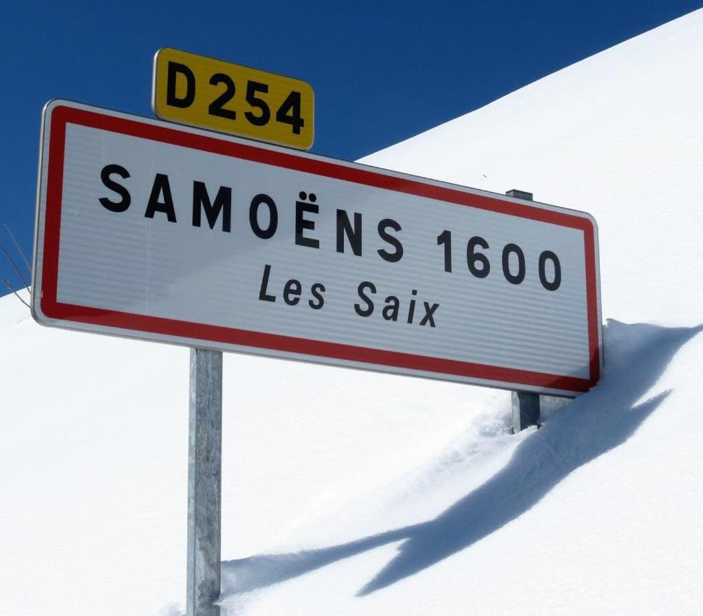 Samoens 1600 Studio Au Pied Des Pistes Eksteriør bilde